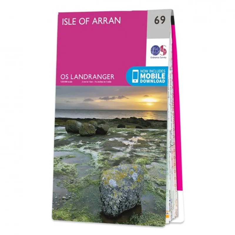 OS Landranger Map 69 - Isle of Arran